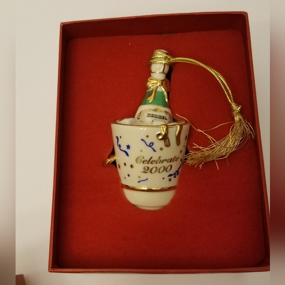 Lenox Celebrate 2000 Millennium Edition Ornament Korbel - Picture 14 of 16